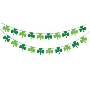 St Patrick's Day Pull Flag ☘️